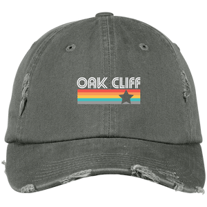 #oakcliff "Vintage Oak Cliff" Distressed Dad Cap