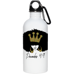 #thecrown 20 oz. Stainless Steel Water Bottle