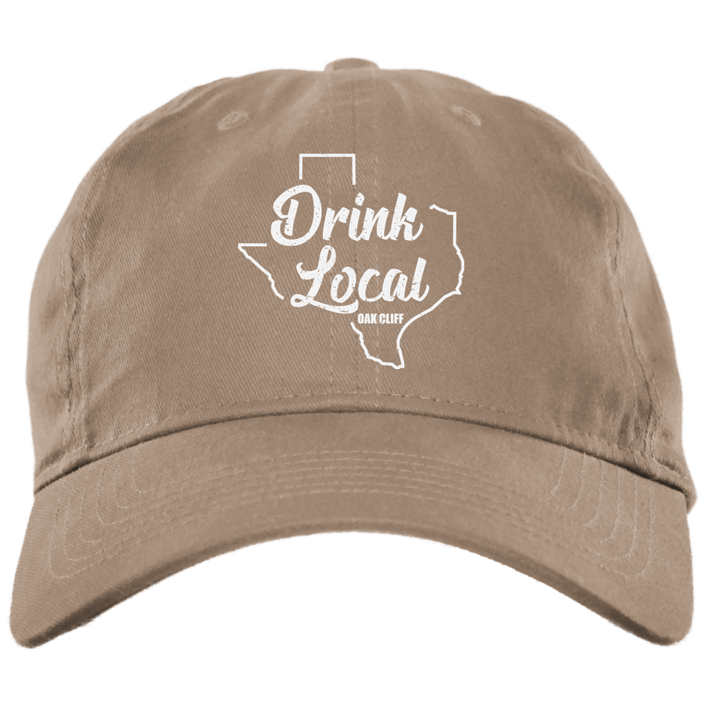 #oakcliff "Drink Local" Brushed Twill Unstructured Dad Cap