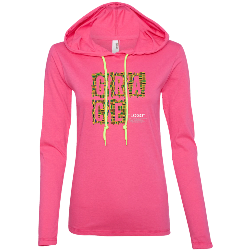#ForTheCulture Ladies' LS T-Shirt Hoodie