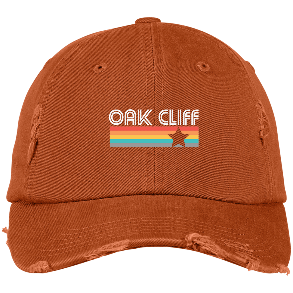 #oakcliff "Vintage Oak Cliff" Distressed Dad Cap