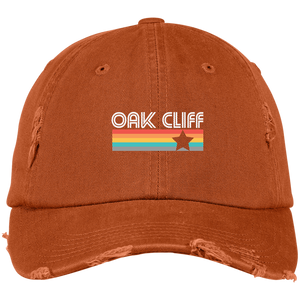 #oakcliff "Vintage Oak Cliff" Distressed Dad Cap