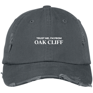 #oakcliff "Trust Me" Distressed Dad Cap