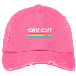 #oakcliff "Vintage Oak Cliff" Distressed Dad Cap