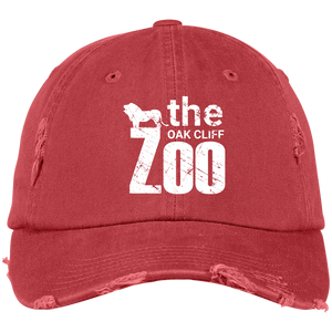 #oakcliff "The Zoo" Distressed Dad Cap