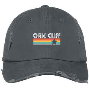#oakcliff "Vintage Oak Cliff" Distressed Dad Cap