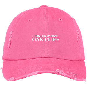 #oakcliff "Trust Me" Distressed Dad Cap
