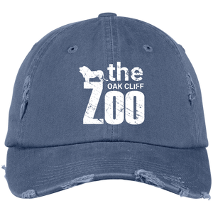 #oakcliff "The Zoo" Distressed Dad Cap
