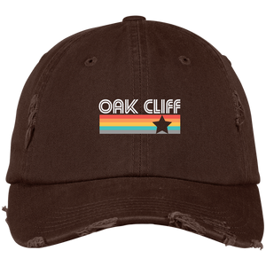 #oakcliff "Vintage Oak Cliff" Distressed Dad Cap