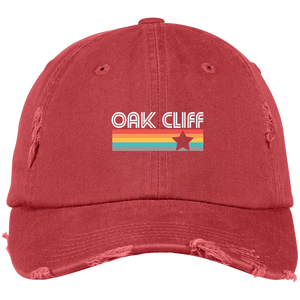 #oakcliff "Vintage Oak Cliff" Distressed Dad Cap