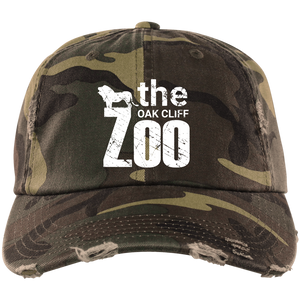 #oakcliff "The Zoo" Distressed Dad Cap