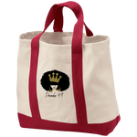 #thecrown 2-Tone Shopping Tote