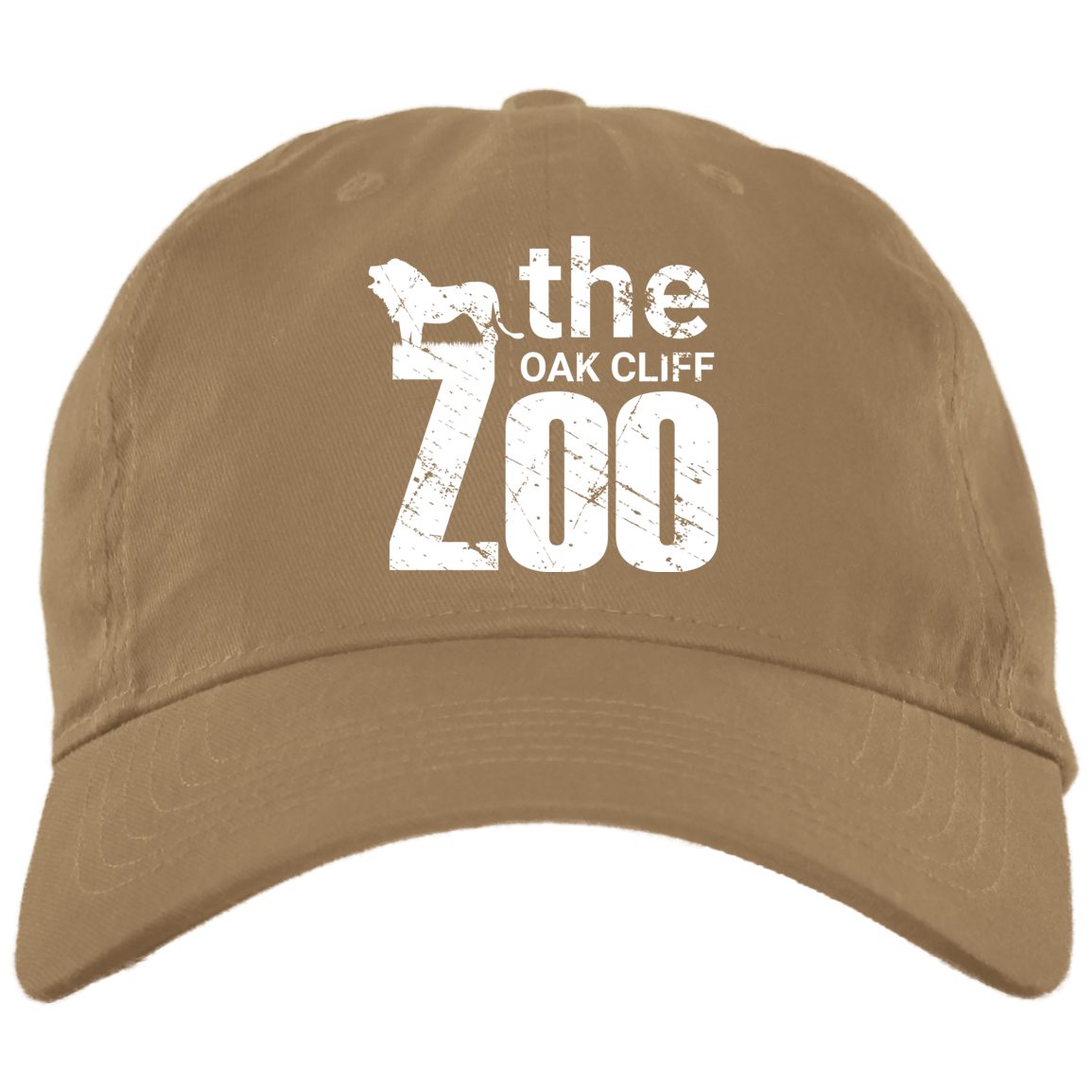 #oakcliff "The Zoo" Brushed Twill Unstructured Dad Cap