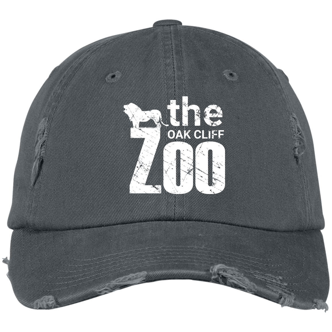 #oakcliff "The Zoo" Distressed Dad Cap