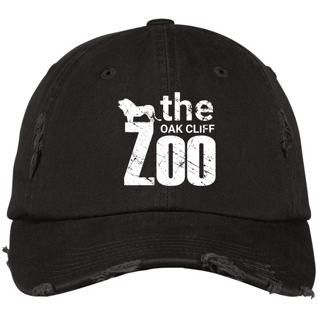 #oakcliff "The Zoo" Distressed Dad Cap